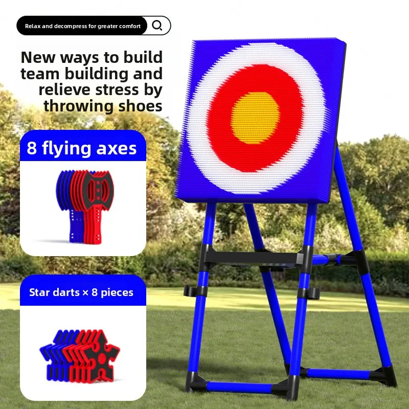 Target Dart Target Iron Frame Family Parent-child Team Building Throwing Set
