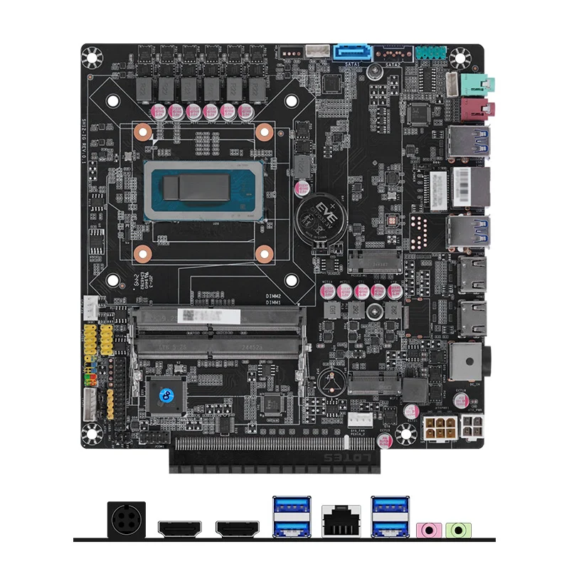 TOPC i7-13620H All-in-One Motherboard Kit AIO PC Board Onboard CPU Support Discrete GPU Gaming Home Use