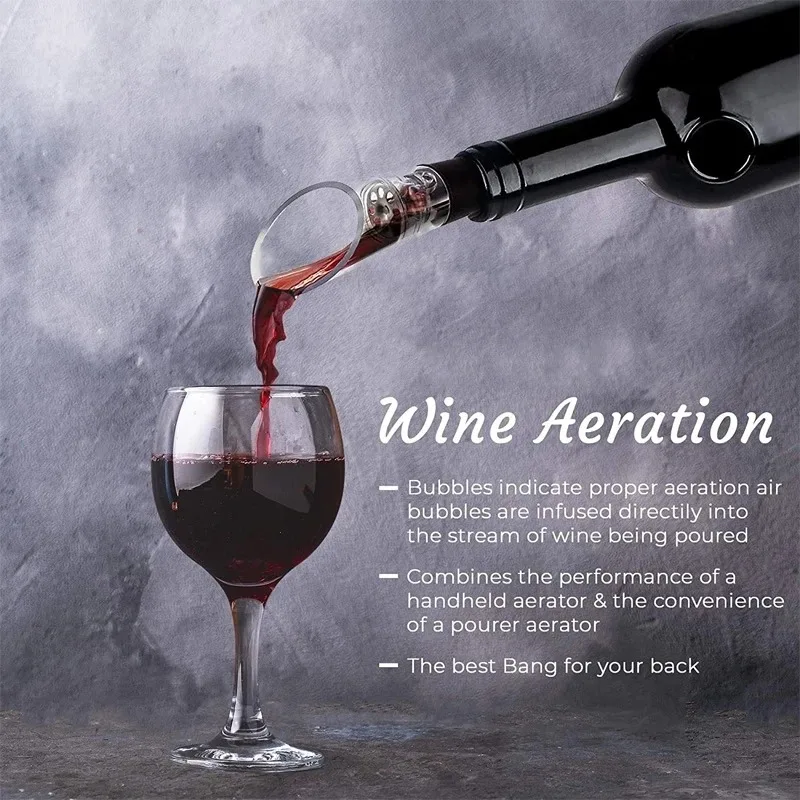 Aeratore per vino tappo per bo - Wine Aerator Pour recensione e prezzo