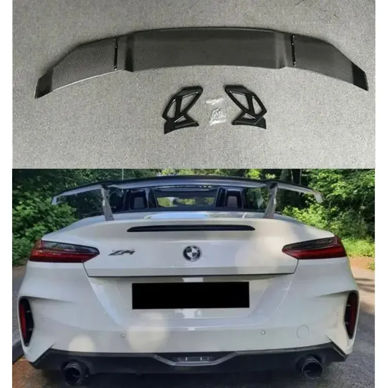 

Real Carbon Fiber Car Rear Wing Trunk Lip Spoiler For BMW Z4 G29 2019 2020 2021 2022 2023 V Style