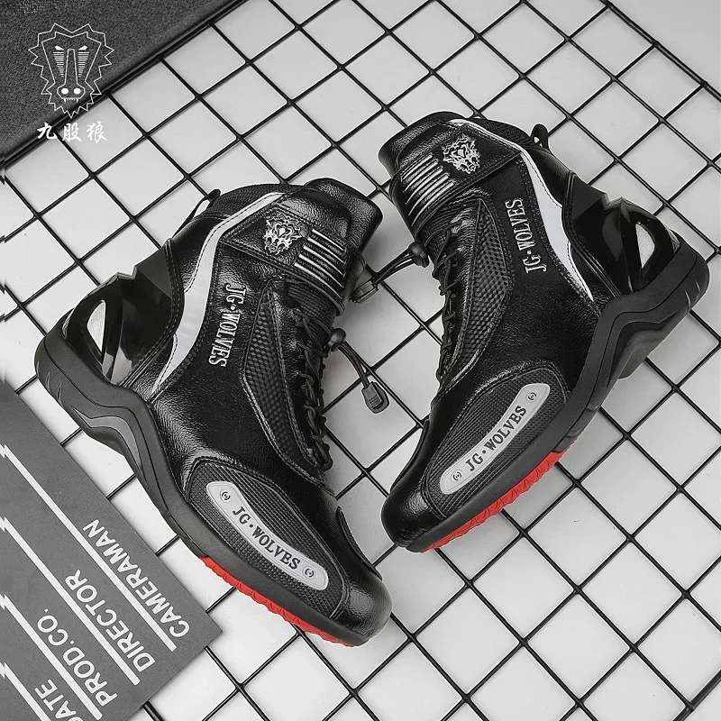 Men Women Knight Outdoor Riding Anti-slip Winters Sneakers Shoes Bicycle Mountain Racing Road Speed Autumn New Motorcycle Boots