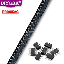 10PCS 100% New PF6005AG 6005A SOT23-6 PF6005 In Stock