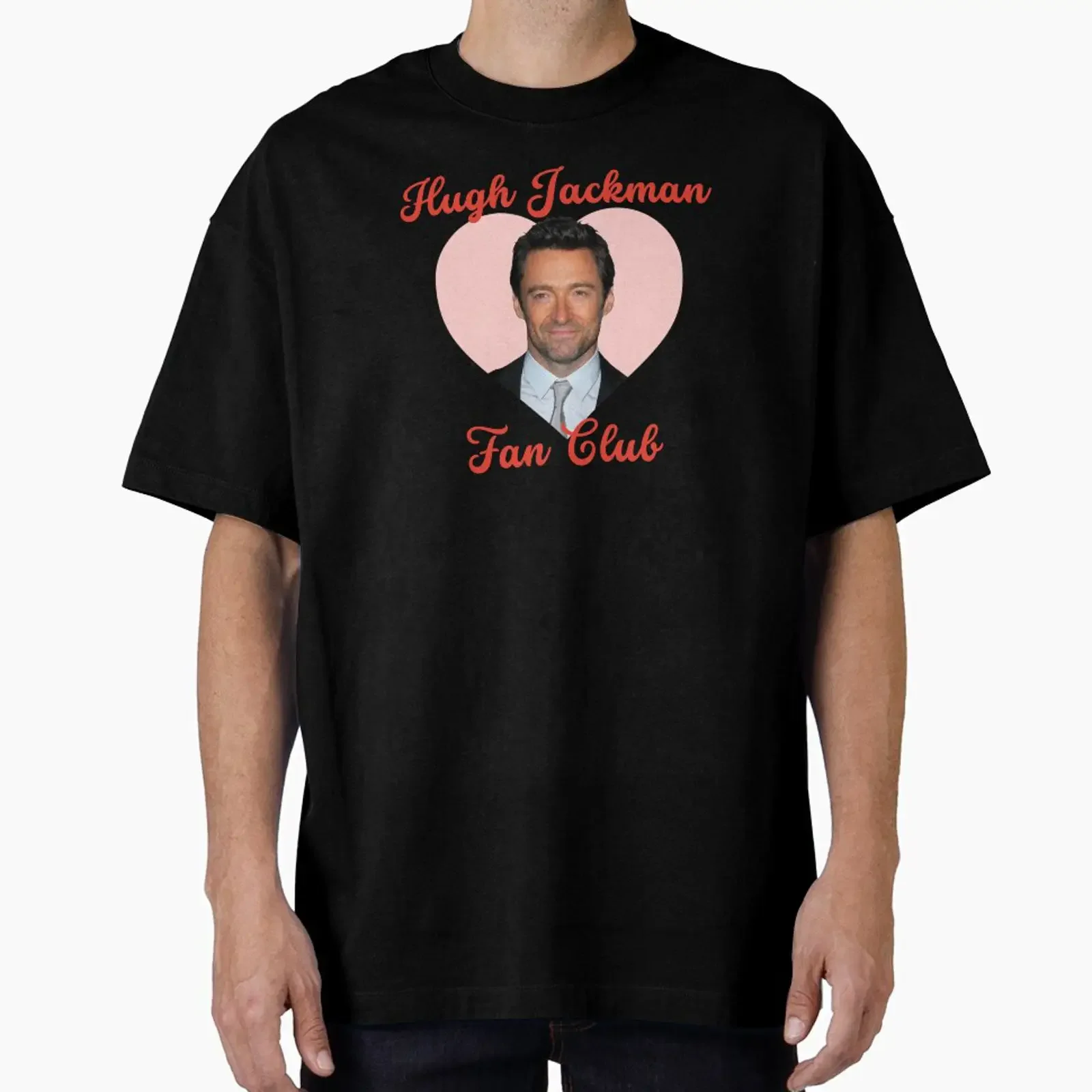 Hugh Jackman Fan Club a conçu et vendu le produit par Splendid Scibbles, vintage, lavé, confortable, élégant, polyvalent, légèrement [effet usé].