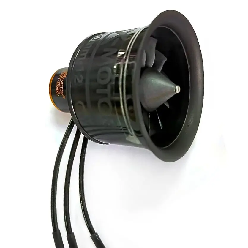 QX-MOTOR EDF 50mm 12Blades QF2611 3300/4000/4600/5000KV CW CCW with Brushless Motor for DIY RC Airplanes Multiaxis Parts