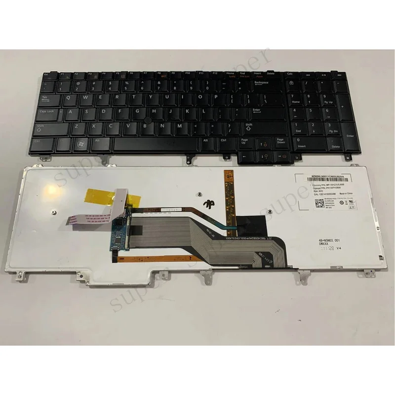 S+   US layout for dell Latitude M2800 M4600 M4700 M4700 M6600 M6700 M6800P14F E6530 E6520 E5520E5520M E5530E6540Laptop keyboard