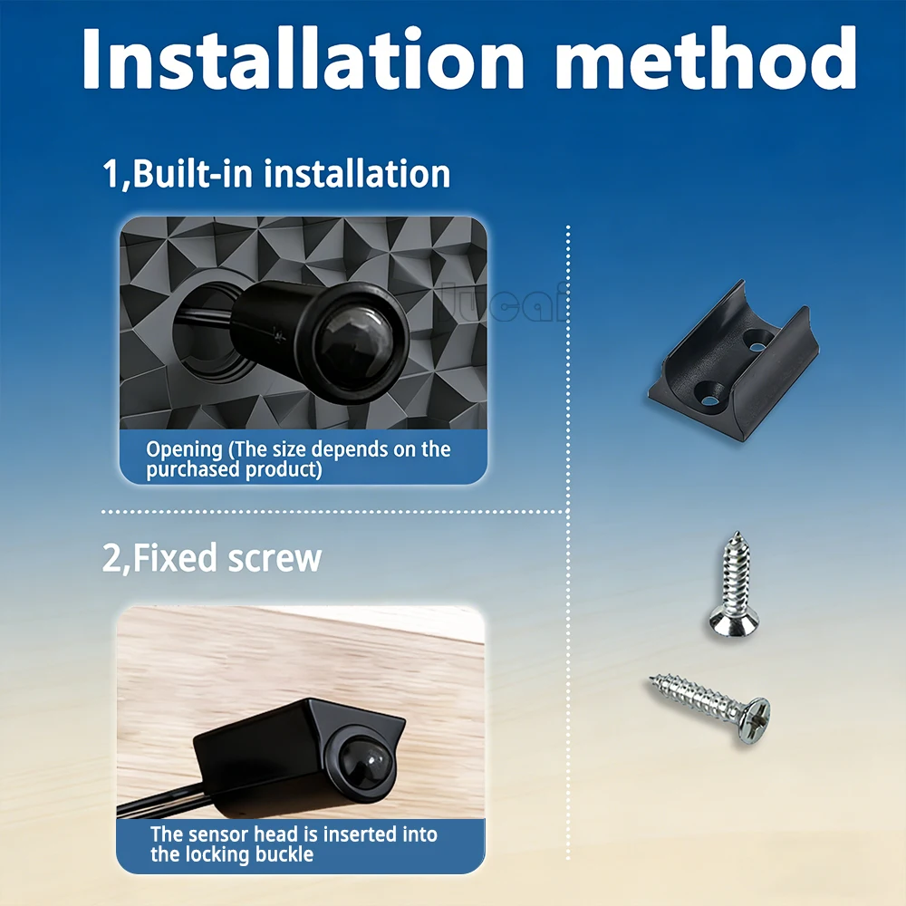 5V12V PIR Infrarot-Bewegungsschalter Automatischer Schalter PIR-Sensor-Detektor Licht LED Infrarotschalter Empfindliche Erfassungszeitverzögerung 30S – Detail 8