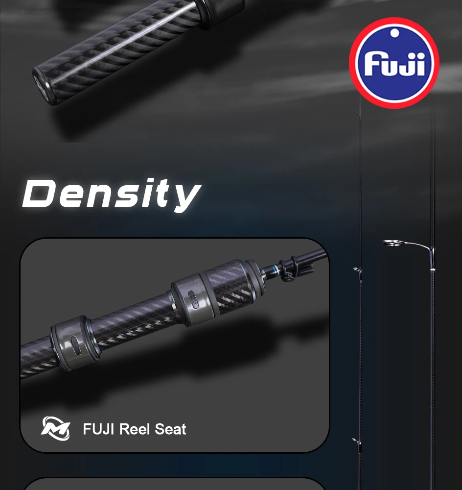 MIFINE Nano Jig Spinnrute, ultraleichte Angelrute, 0,5–2 g, 1,68 m/1,83 m, schnelle Aktion für Barschforelle, Salzwasser, Süßwasser – Detail 8