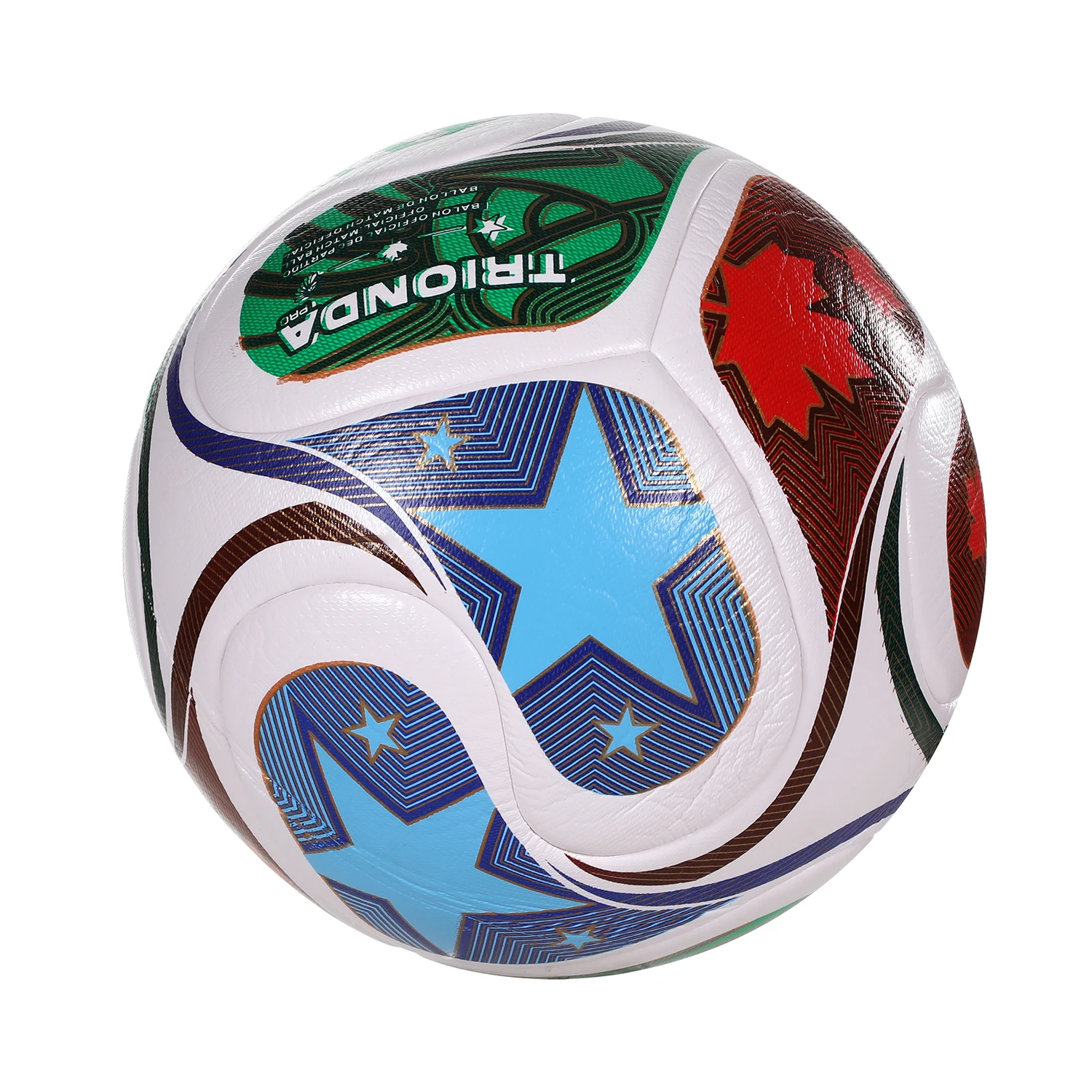 2023 Pallone da calcio di alta qualità Formato ufficiale 5 Materiale PU Senza soluzione di continuità Resistente all'usura Partita di allenamento Calcio Futbol Voetbal Bola