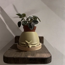 Reading Book Pot Cute Plant Pot Gardening Pot Small Plant Holder Air Holder Plant Pots Flower Pots for Indoor Plants