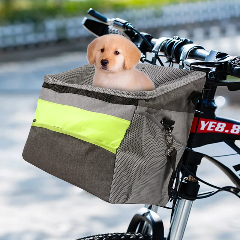 Car pet bag bike basket cat bag convenient dog kennel bike basket dog crate pet supplies