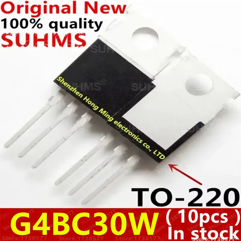 (10piece)100% New IRG4BC30W G4BC30W TO-220