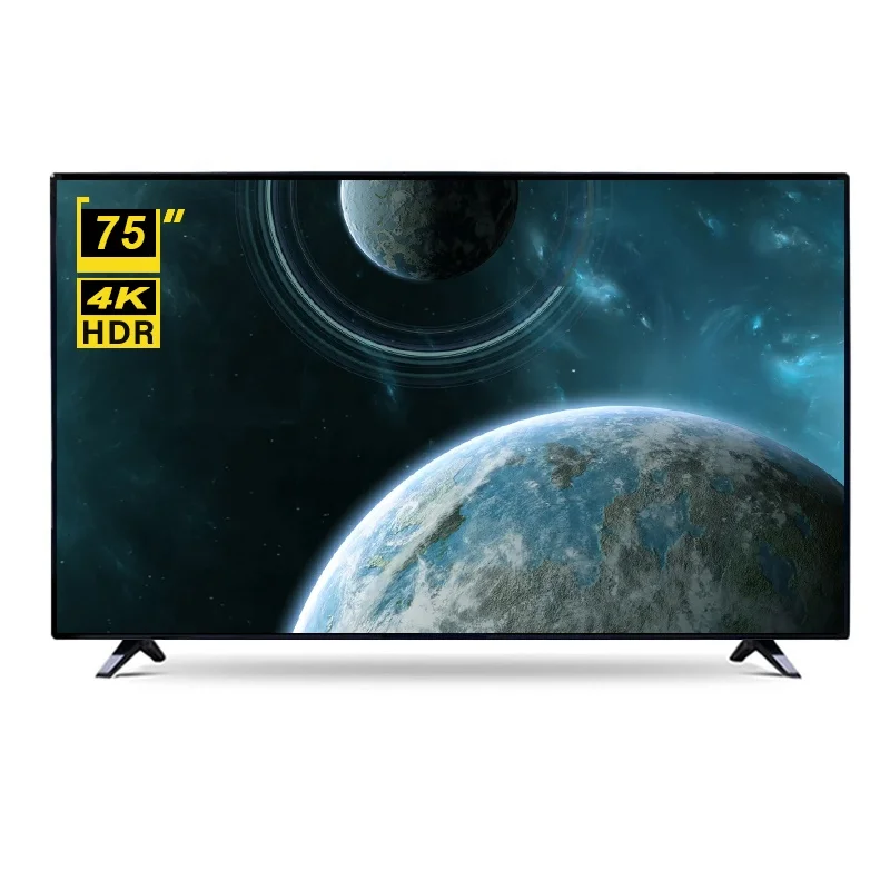 

Высококачественный индивидуальный телевизор STLF ZJWFactory OEM TV Smart TV Лучшее качество 75-дюймовый Smart TV 4K HD Телевизор 75 85 100 дюймов S