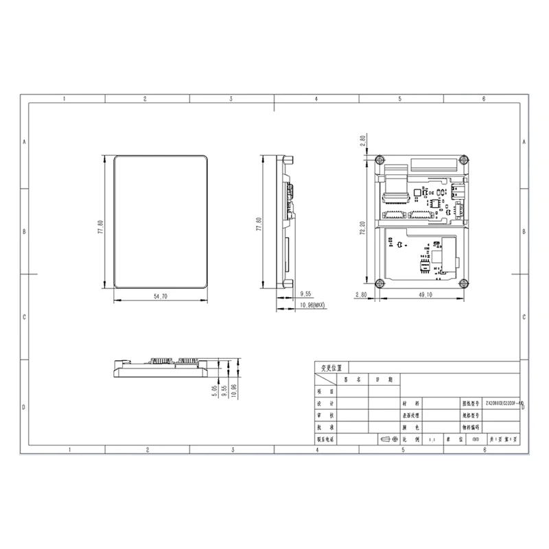

2.8" Touch Serial Screen ESP32-S3R8 Main Control ST7789T3 Driver Support Communication Interface RS485/WiFi/Bluetooth-A74P