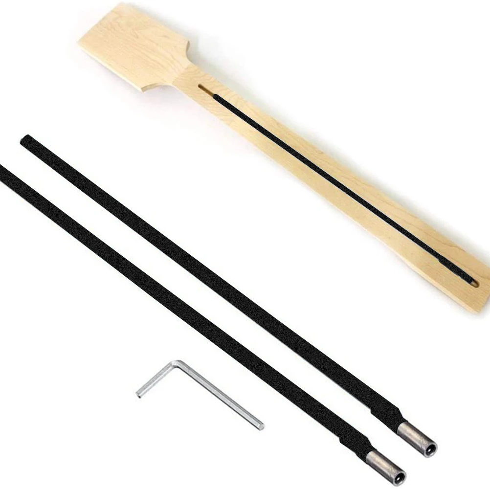 

3pcs Guitar Rods Durable Iron 41 Inch Electric Guitar Neck Repair Iron Truss Rod Accessories Adjustable