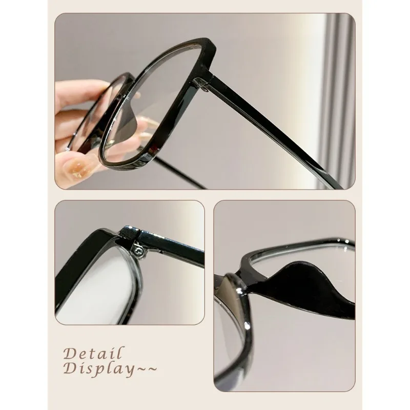 Square Blue Light Blocking Eye Glasses for Women and Men UV400 Protection Eye Glasses Omen Korean Stylish Eyewear Framess