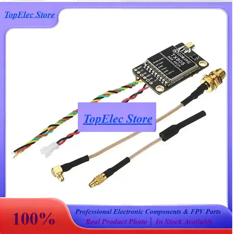 TopEssOriginal Eachine TX805 5.8G 40CH 25/200/600/800mW FPV Transmitter VTX LED Display Support OSD/Pitmode/Smartaudio For RC Mo