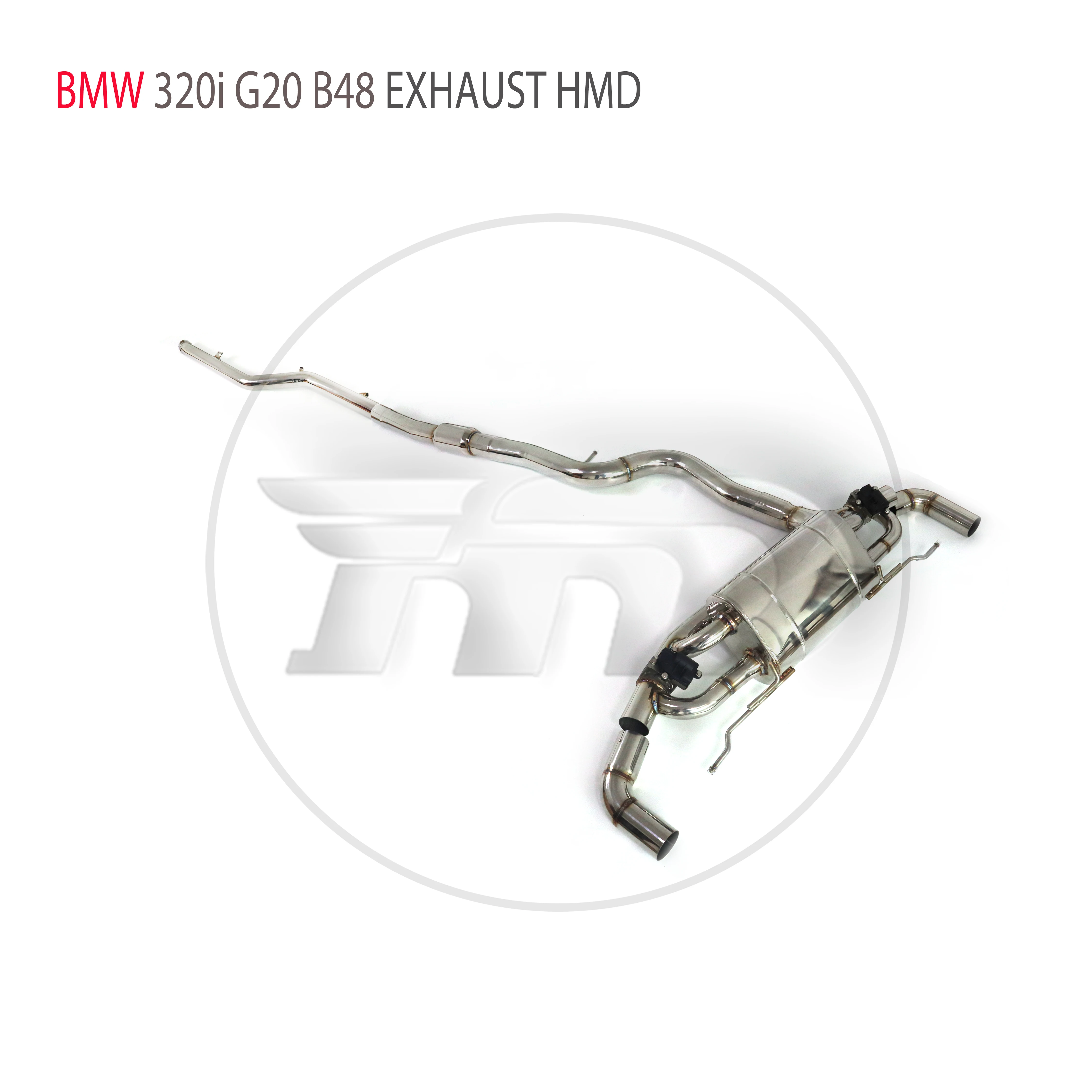 

HMD Stainless Steel Exhaust System Performance Catback Is Suitable For BMW 320i G20 B48 Modification Electronic Valve Muffler