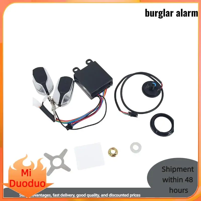 

Electric Scooter Alarm One Button Start App Anti-theft Device Remote Control Car Lock Key Suitable For Electric Motorcycle