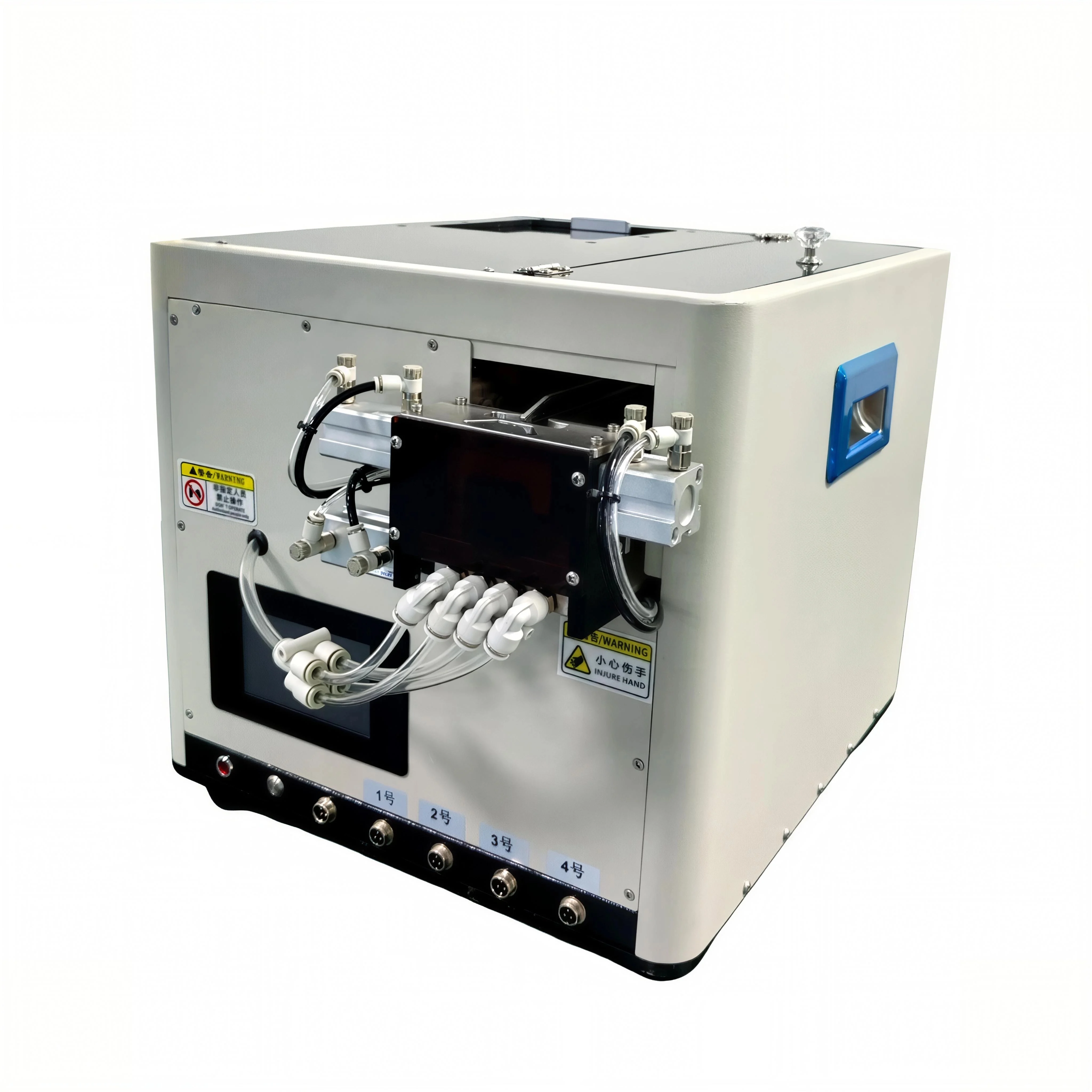 Automatic One-to-Four Blow Type Step Screw Feeder With Motor 1 Year Warranty For M3-M12 Screws