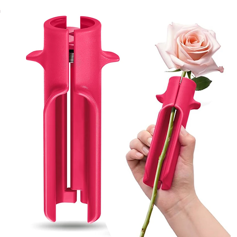 Rose Thorn Stripper Tool Thorn Remover For Roses Leaf Stripper Tool Flower Cleaner Cutter To Removal Leafs For Home Flower Shop