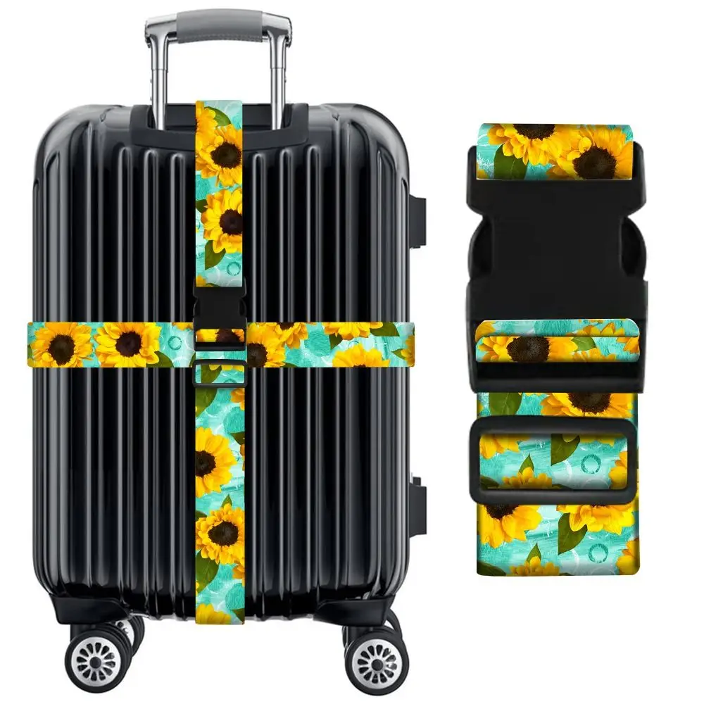 Adjustable Luggage Buckle Strap Cross Strap Anti-theft Baggage Belt Bundling Packing Belt Suitcase Belts Luggage accessories