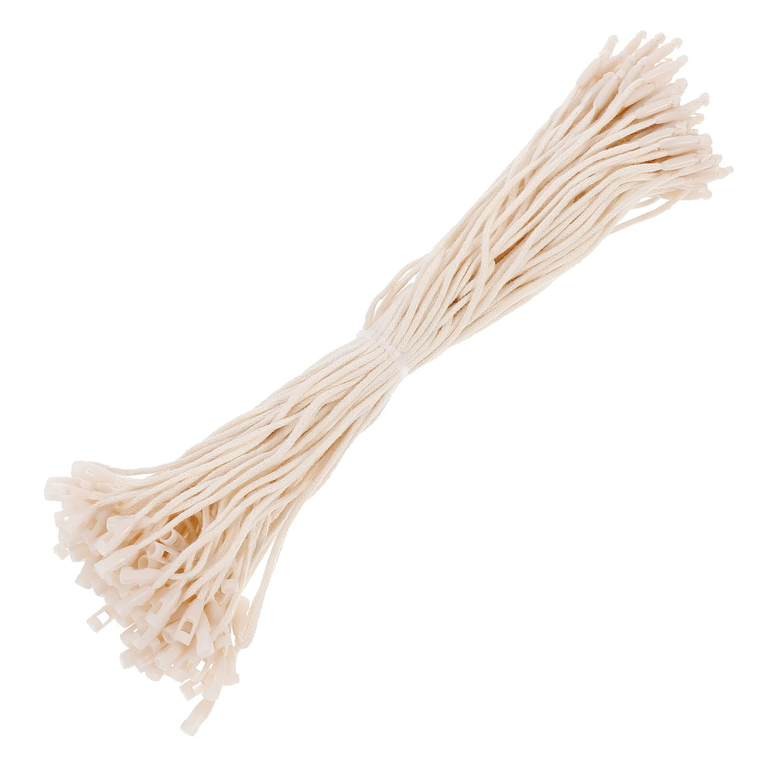 

1000 Pcs Commodity Clothes Label Tagging Pin Rope Hanging Ropes Security Loops Buckle Cotton