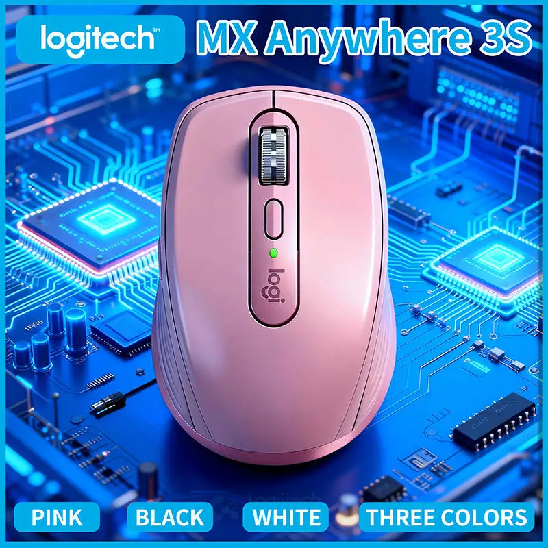 

Беспроводная мышь Logitech MX Anywhere 3S — длительный срок службы батареи, бесшумные клики, легкий дизайн для включения в дороге