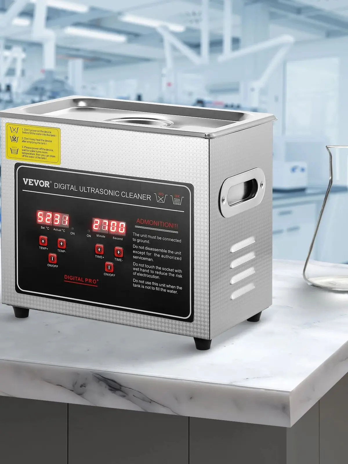 SucceBuy 2L 3L 6L 10L 22L 30L Ultrasone Reiniger Rvs Draagbare Reiniging Wasmachine Echografie Huishoudapparaat - afbeelding 2