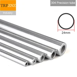 304 stainless steel tube precision pipe  Outer diameter 24mm  inner diameter 22mm 20mm tolerance 0.05mm polished inside outside