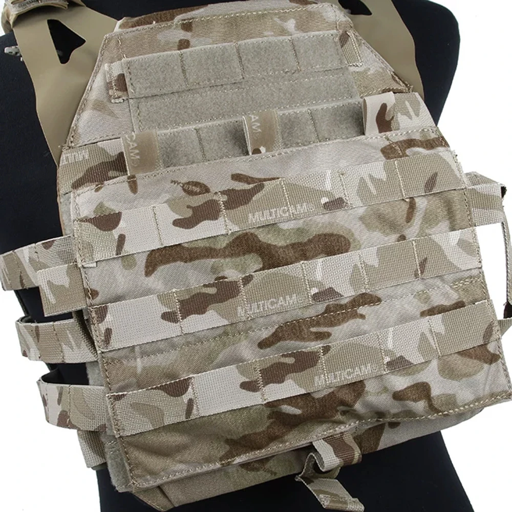 JPC2.0 Swimmer Cut M-Type Tactical Vest Imported Webbing Front Rear Foam Filling Flap Compatible With TMC Zipper Backpack Vest