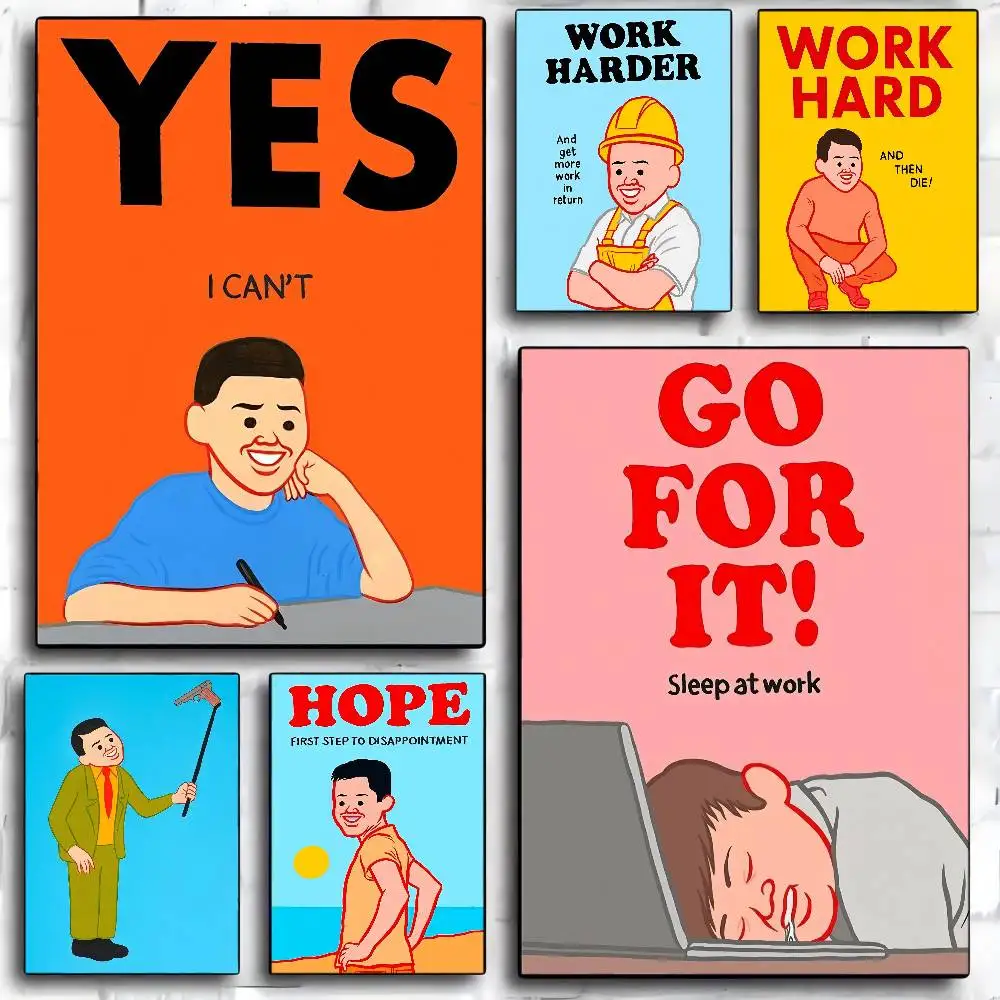 Abstract Funny Joan Cornella Classic Movie Posters HD Quality Poster Wall Art Painting Study Nordic Home Decor