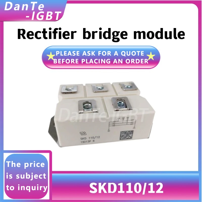 

SKD110/12 new module high power SKD110 rectifier bridge module original spot