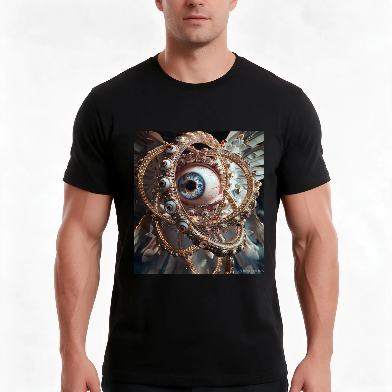 The Watchers - The Thrones T-Shirt, Novelty Saying Tshirt, Soft Cotton Crew Neck Everyday Top