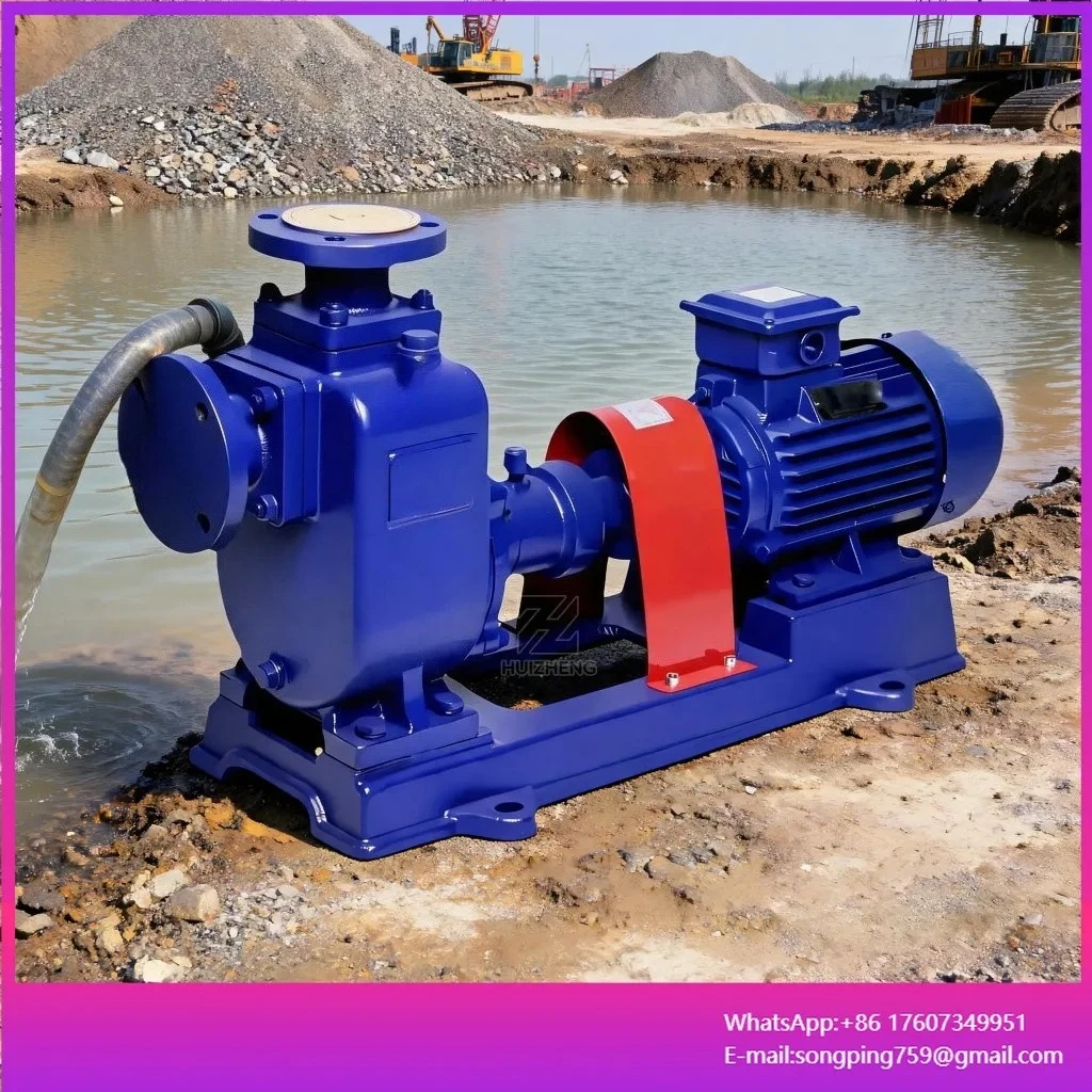 Self Priming Water Pump with Bronze Impeller for Saltwater Transfer and Ship Deck Cleaning Services