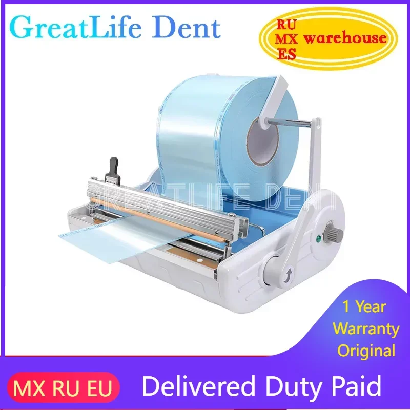 GreatLife Sterilization Pouch Automatic Dental Sealing Machine Dental Sealer Sealing Machine Sealing Machine Dental Laboratory