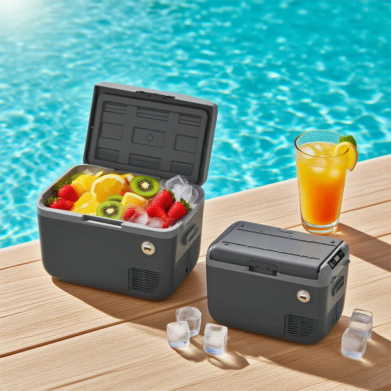 Car refrigerator Home car dual-purpose Bluetooth refrigeration Freezer Outdoor compressor refrigerator