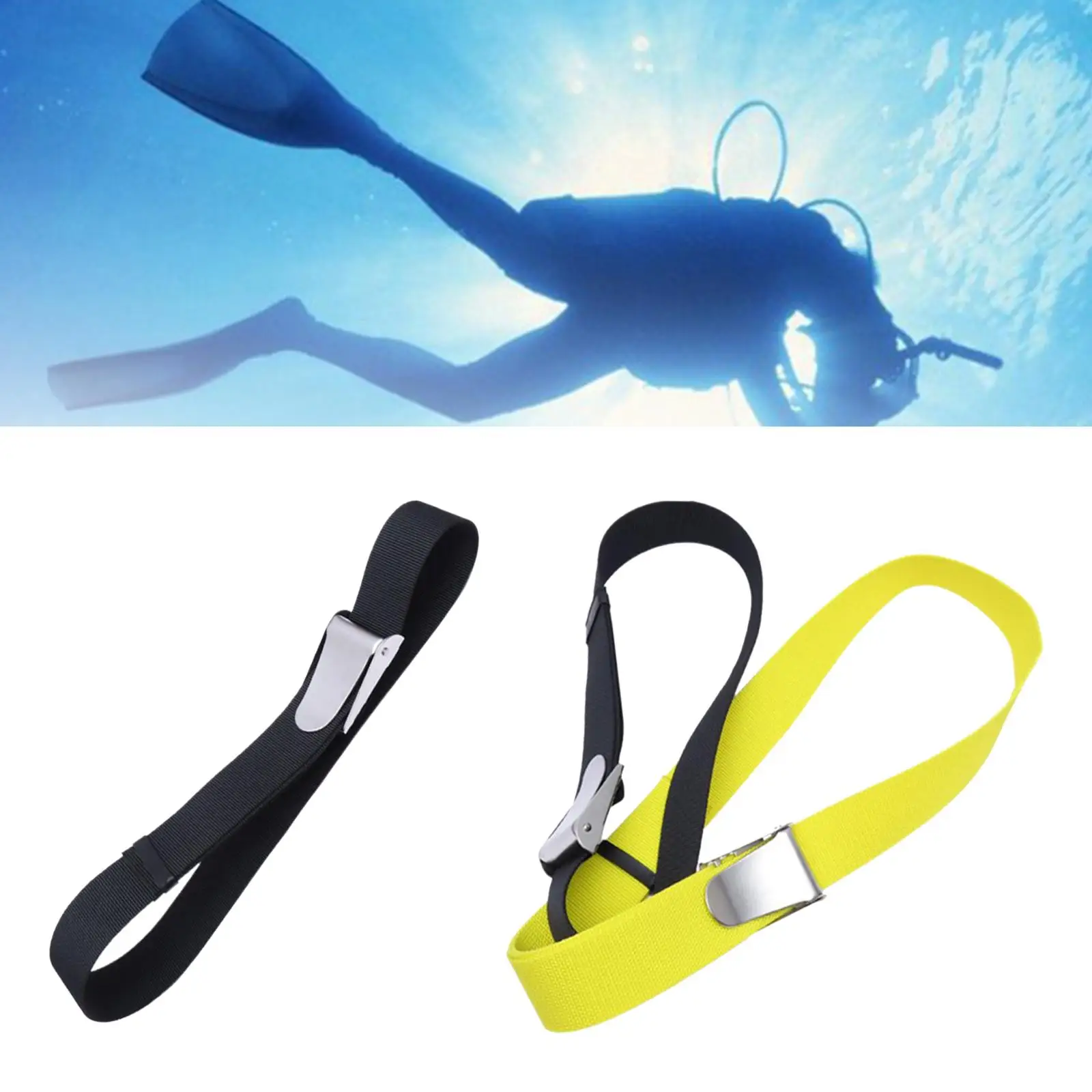 Snorkeling Waist Belt Buckle Scuba Diving Weight Belt for Spear Fishing