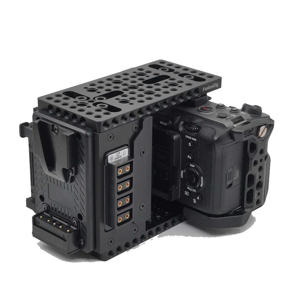 FusionRig For Sony FX3/FX30 Camera Cage Expansion Module cineback