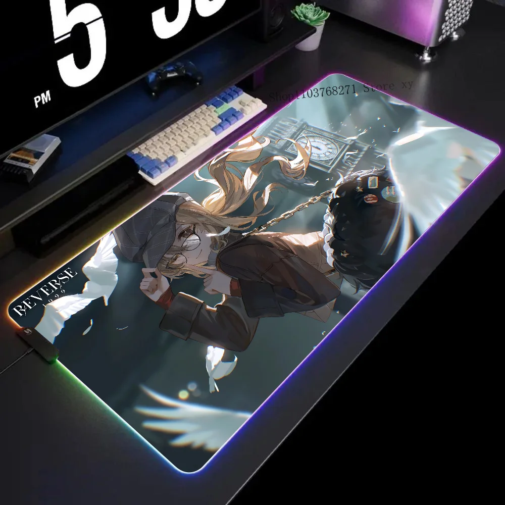 

Melania Reverse 1999 Mousepad XXL RGB Gaming Mouse Pads HD Black Gamer Accessories Large LED