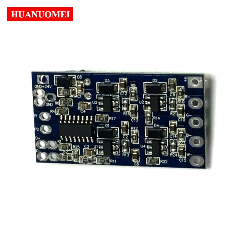 DM-101 4Channel RGBW DMX Constant Current Decoder DC12-24V input 300mA 600mA 4CH DM101 DMX512 Decoder for RGBW LED Light