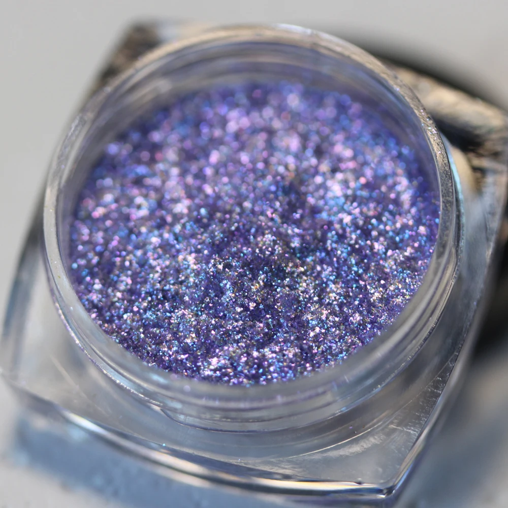 Hot Sale Cosmetic Pink Purple Blue Multi Chrome Chameleon High Pigment Powder To Lady's Eyes Beauty Makeup Nails Lips Body Resin