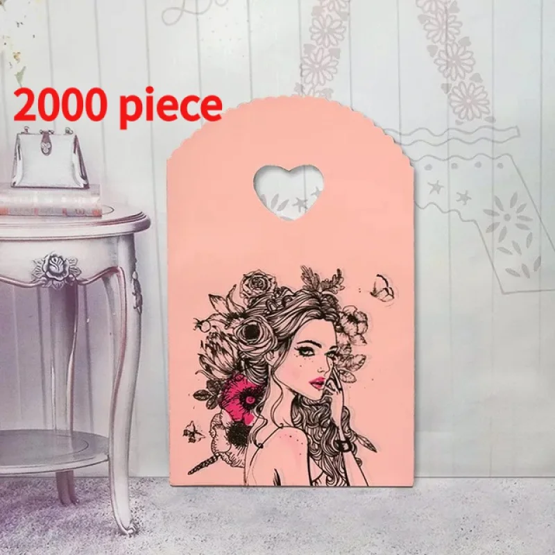 

20 00piece.Custom.Custom Design Printed LDPE/HDPE handle plastic bag die cut bag shopping bag clothing/shoe packing