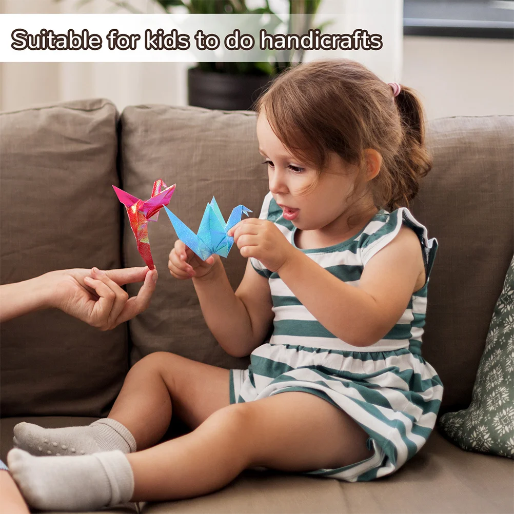 300 قطعة من أوراق اوريغامي الرائعة ذات الجانب المزدوج لصياغة سكرابوكينغ للأطفال مشاريع فنية ورق قابل للطي عالي الجودة للمبتدئين
