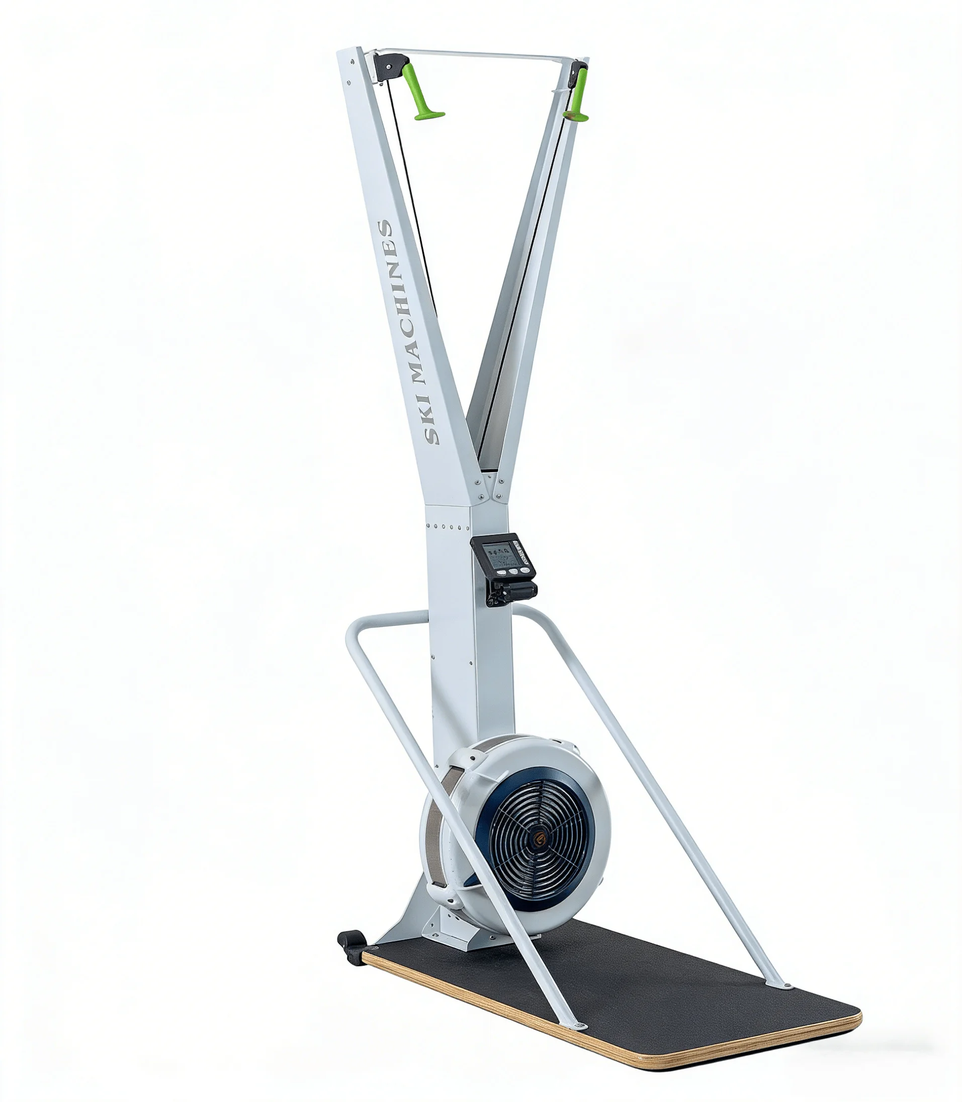 

Wind Resistance Ski Trainer for Gym Home Use Adjustable Resistance Dual Arm High Pull Training Ski Machine Indoor Cardio Workout