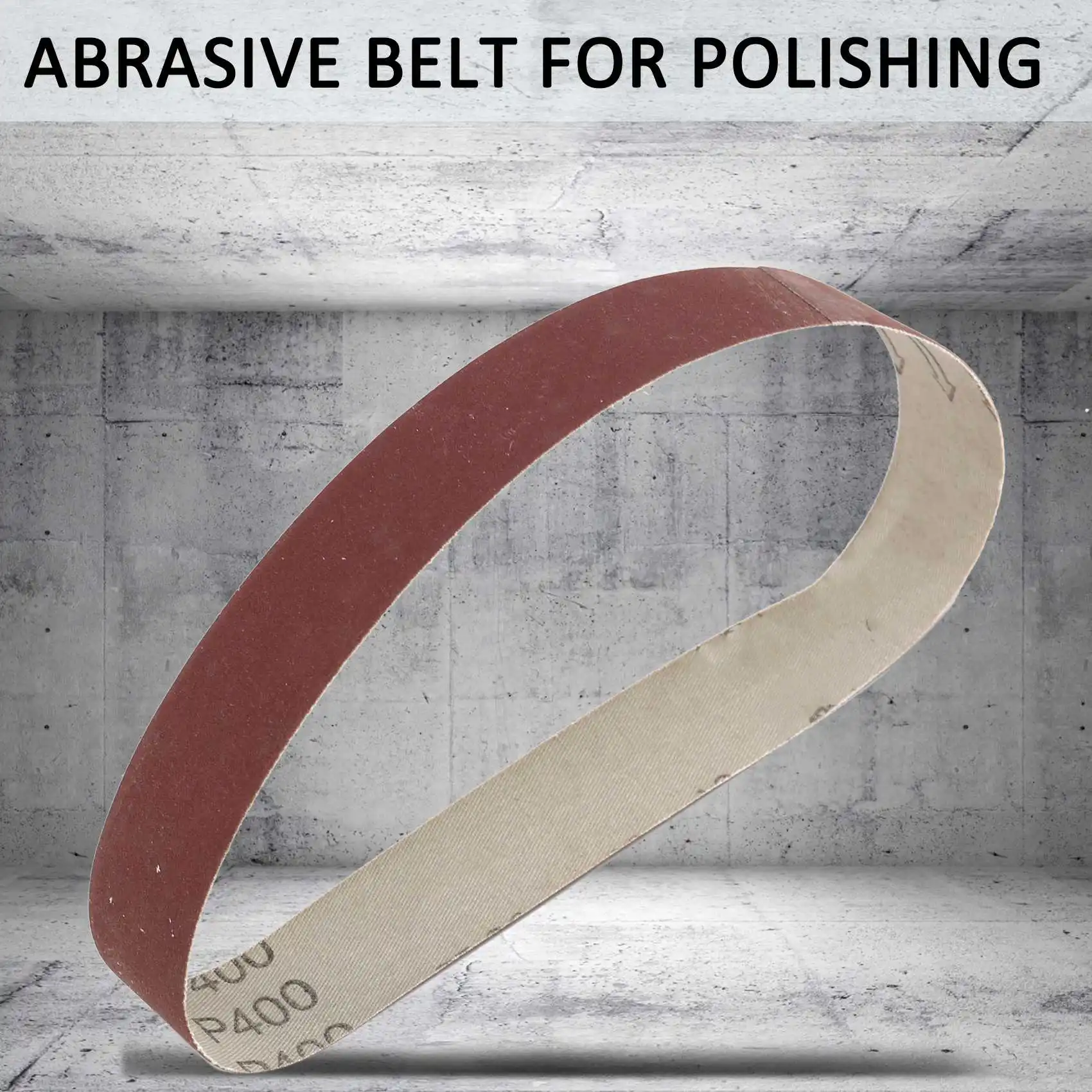 18Pcs Alumina Abrasive Belt 533X30 Brown Corundum Annular Abrasive Belt KX167 Abrasive