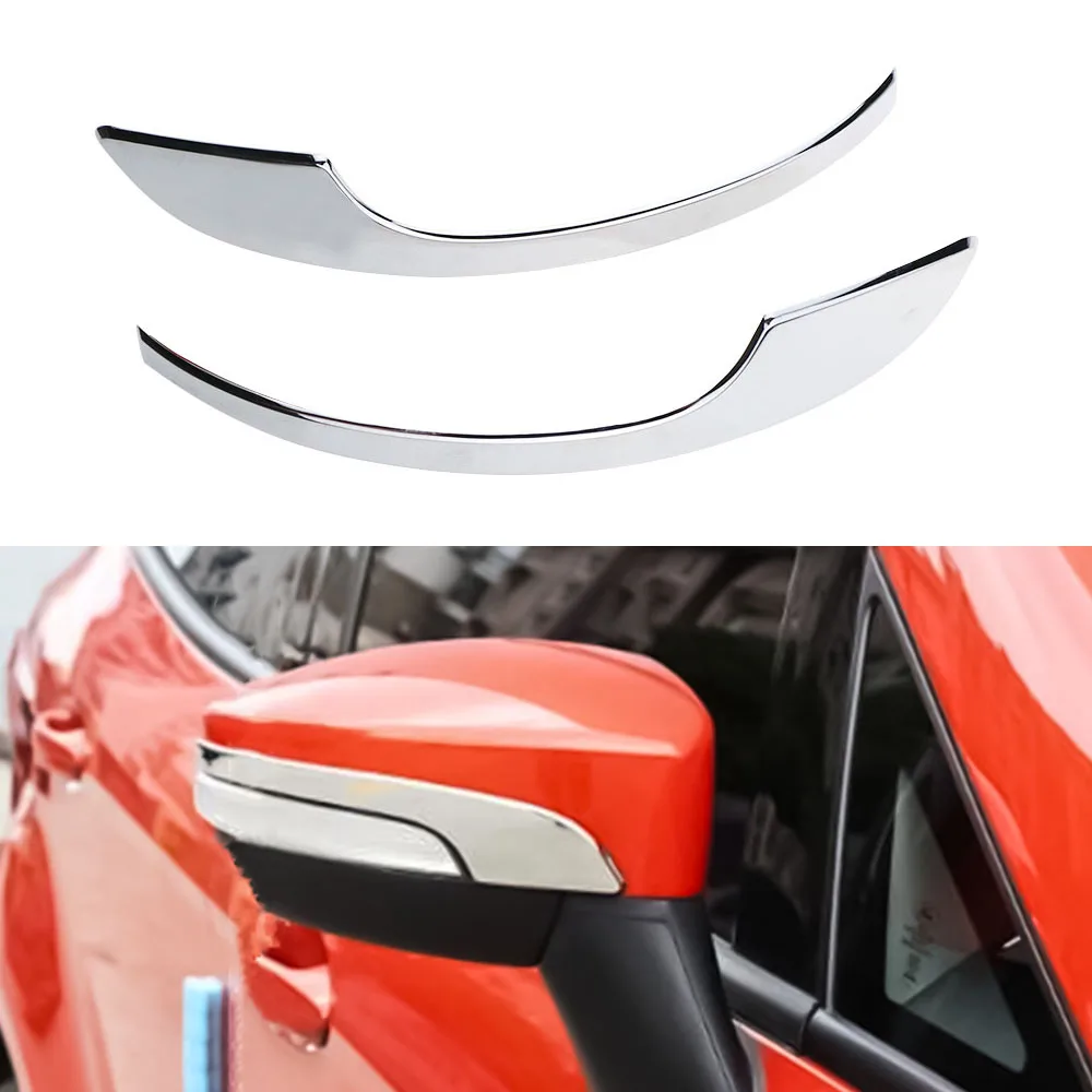 

For Ford Kuga Escape Ecosport 2013-2019 Rearview Mirror Trim Anti-Scratch Strip Side Mirror Sticker Cover Styling Accessories