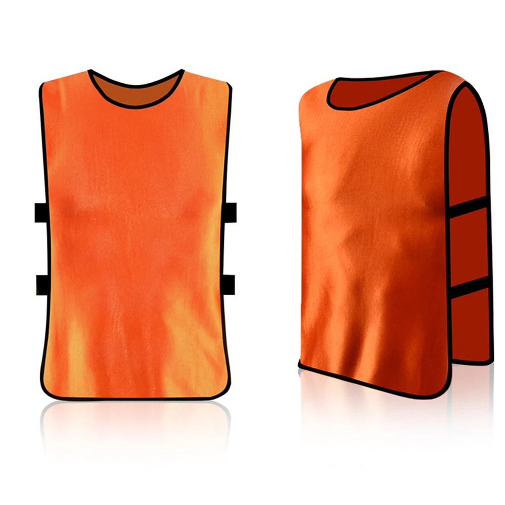 Football Vest Rugby 12 Color Fast Drying Lightweight Mesh Polyester Soccer Training BIBS Breathable Jerseys Loose Fitment