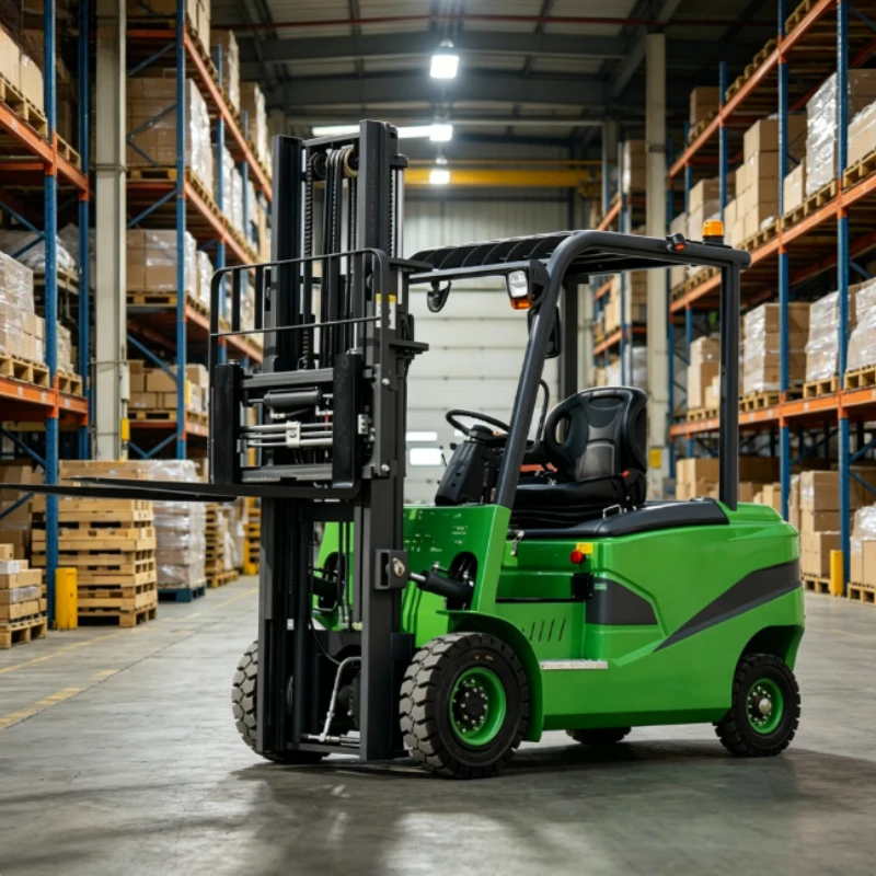 1.5/2.5/3.5/4Ton Single Mast Walkie Electric Forklift Low Height Lifting Supermarket Backroom Small Goods Loading Vehicle