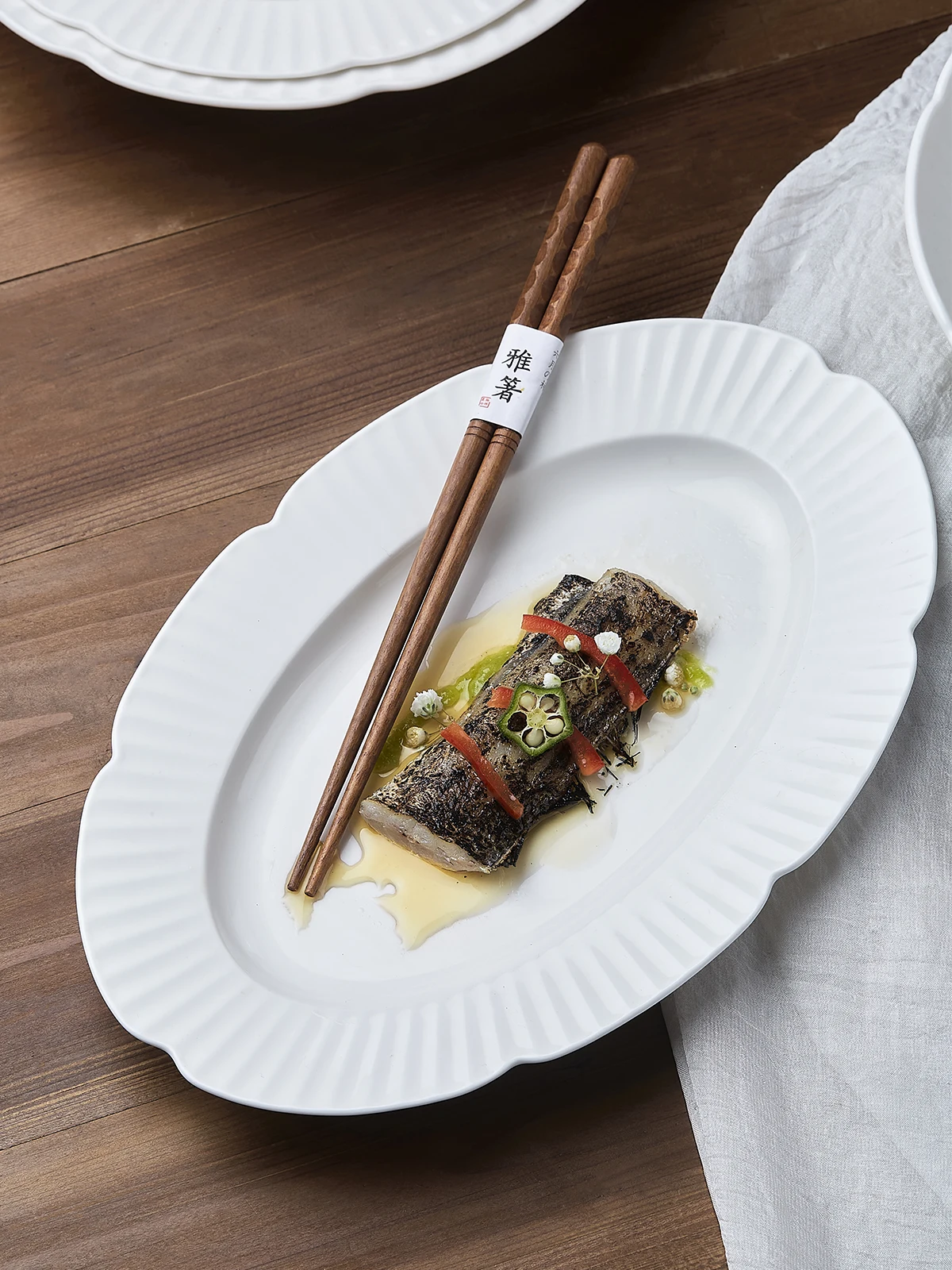 

Тарелка Manxu Cerc Fi Plate Luxury матовая, для домашнего использования, для завтрака, для торжественных ужинов, столовая посуда