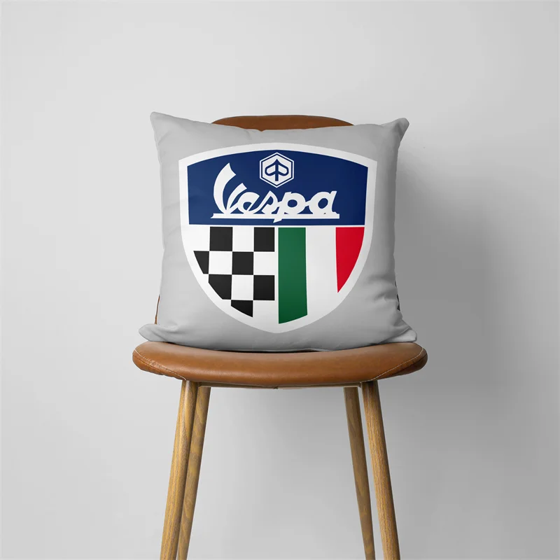 Vespa Pillow Case Home Decorative Gift Sofa Car Super soft Cushions 45x45cm Square Pillowcase Chair Pillow Cove 368